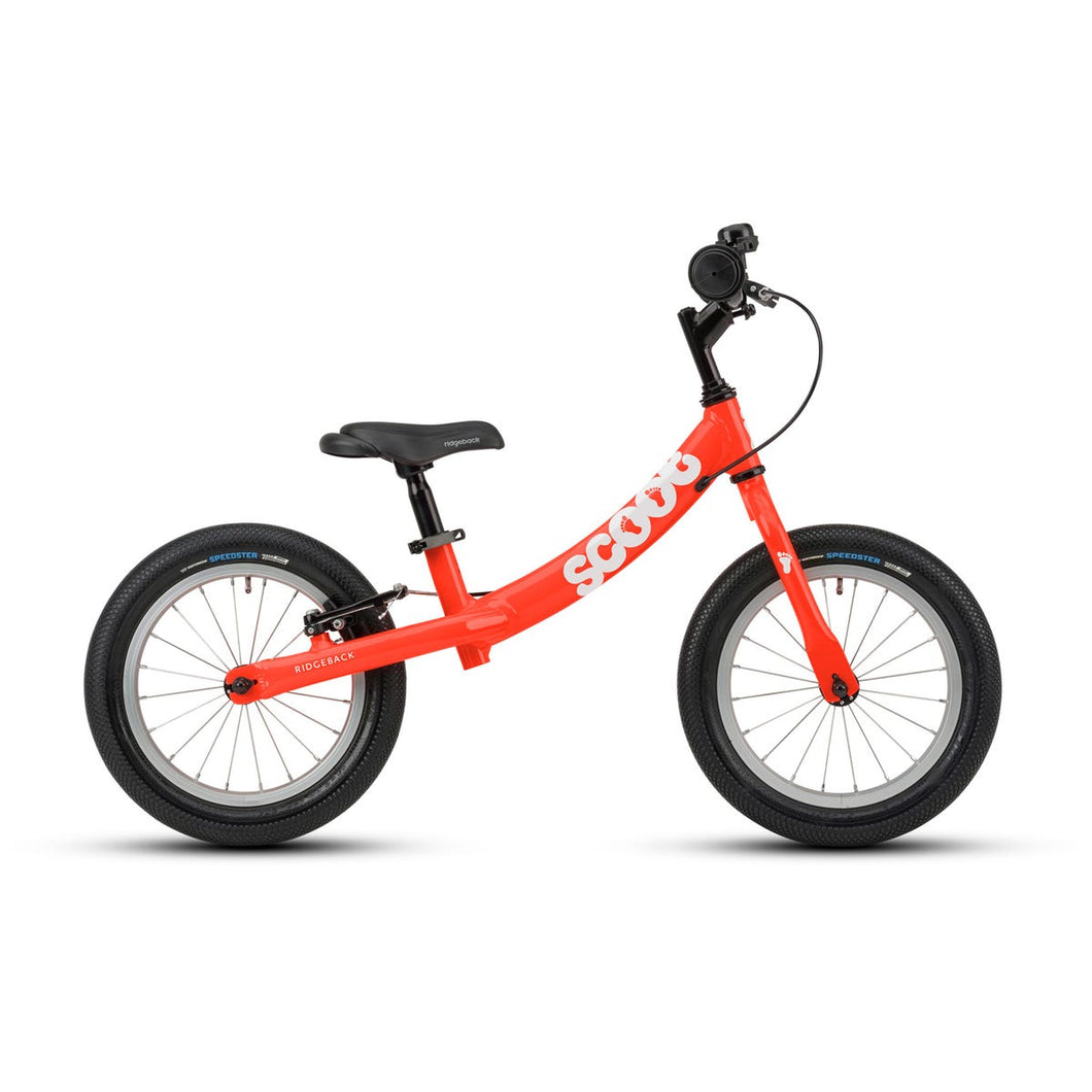 Ridgeback Scoot XL 14 inch Red Balance bike by Weebikeshop